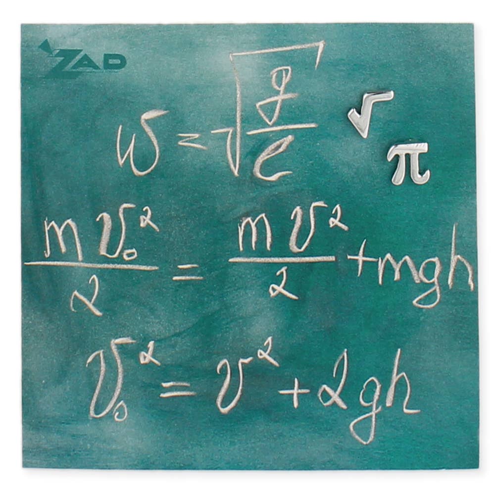 Silver Math Signs Post Earring