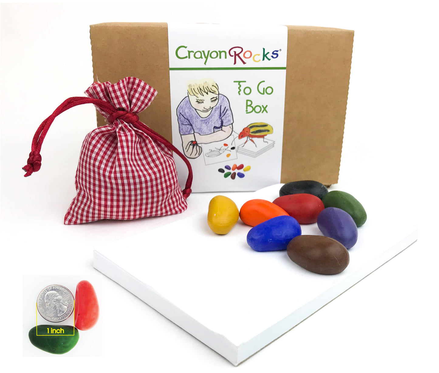 Crayon Rocks TO GO BOX! Travel Fun!