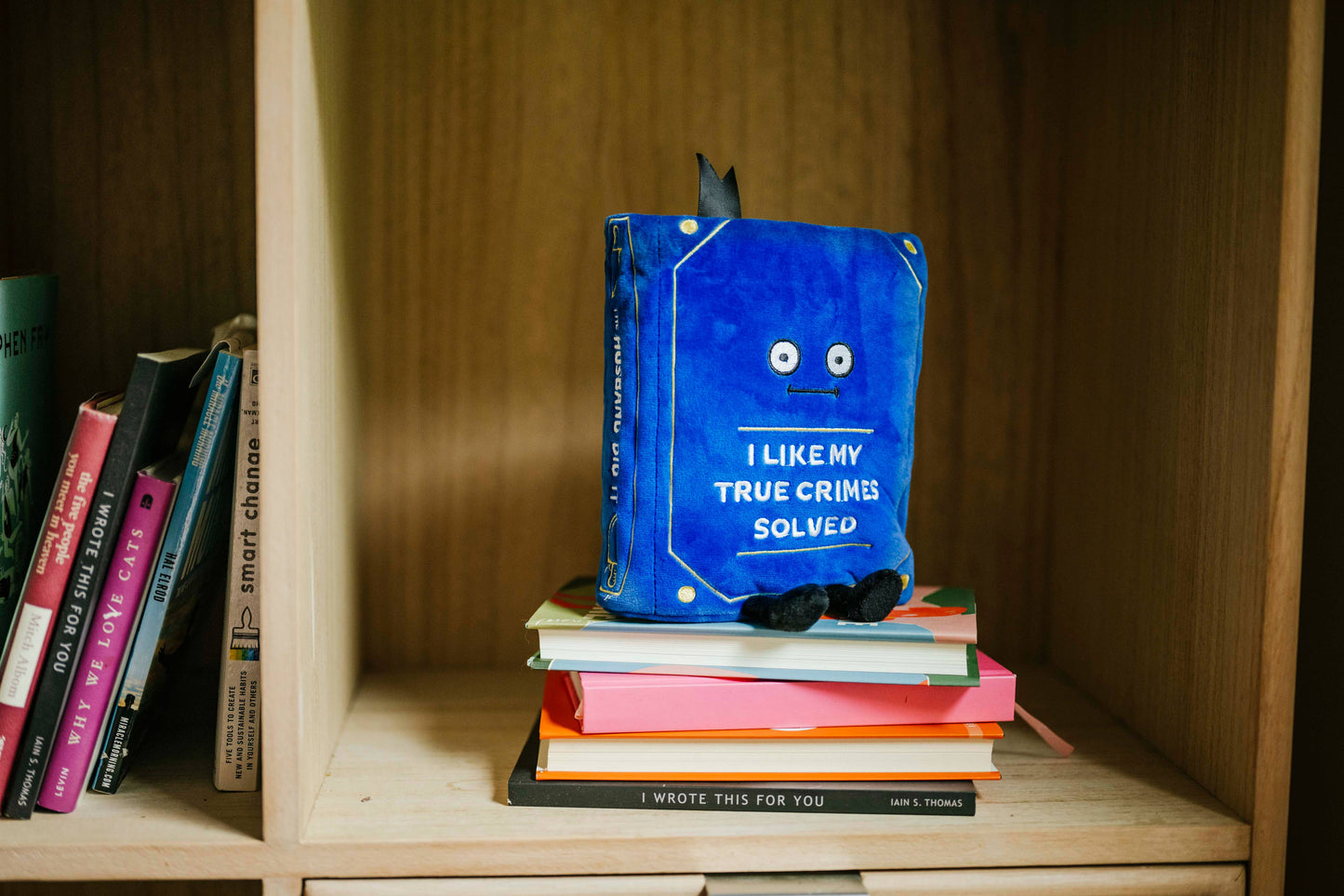 Plush Book True Crime Solved
