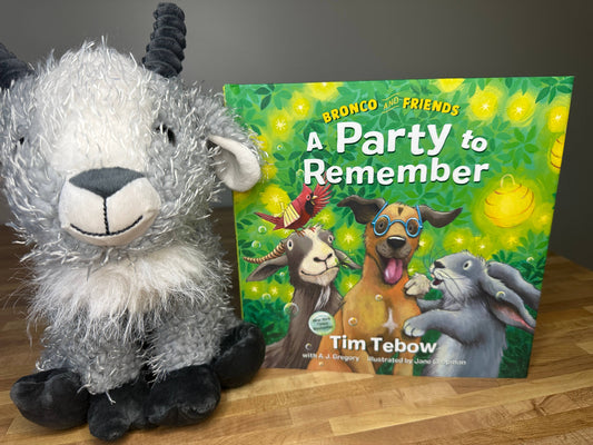 A Party to Remember + Billy Goat Plush - Hardcover