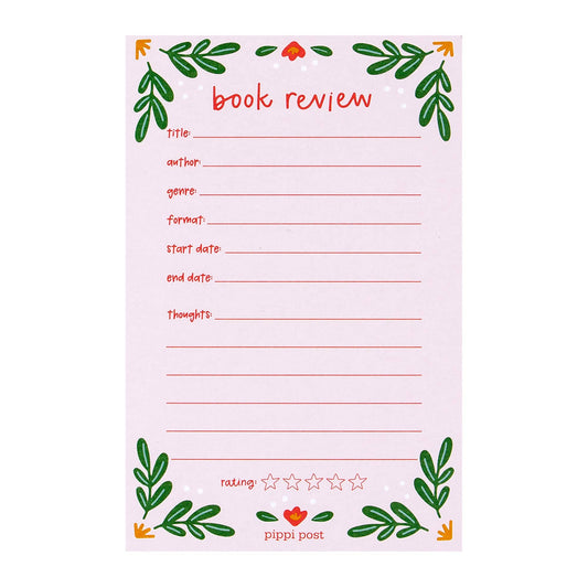 Book Review 4x6 Notepad