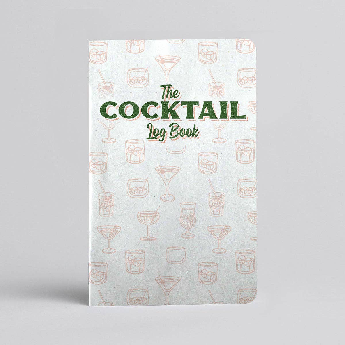 Cocktail Log Book - Two 20-page books - Record your Recipes