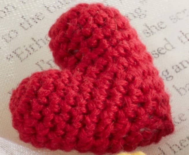 Mini Hearts Crocheted, Gift For Her, Love, Bowl Filler