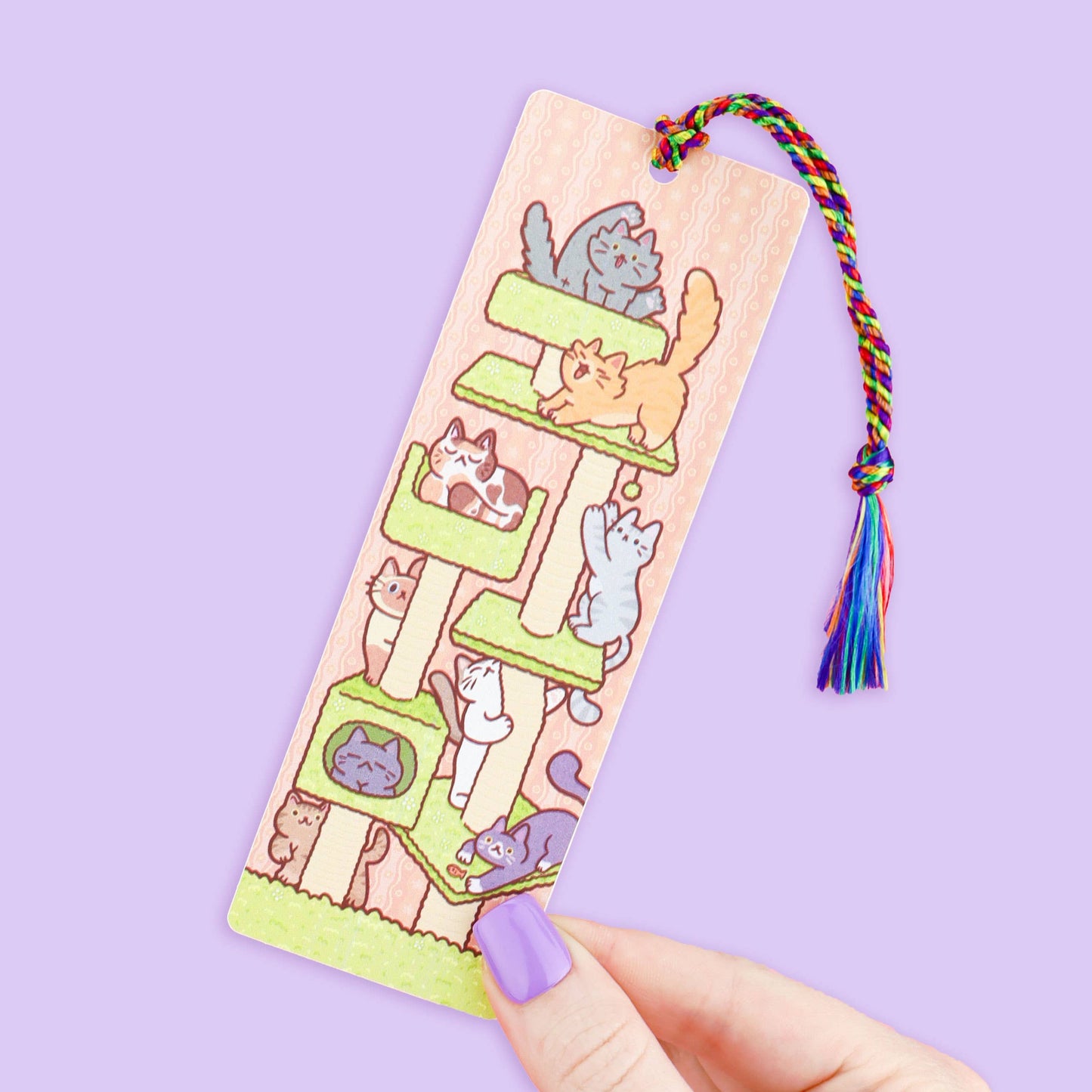 Turtle's Soup Brand Tassel Bookmark