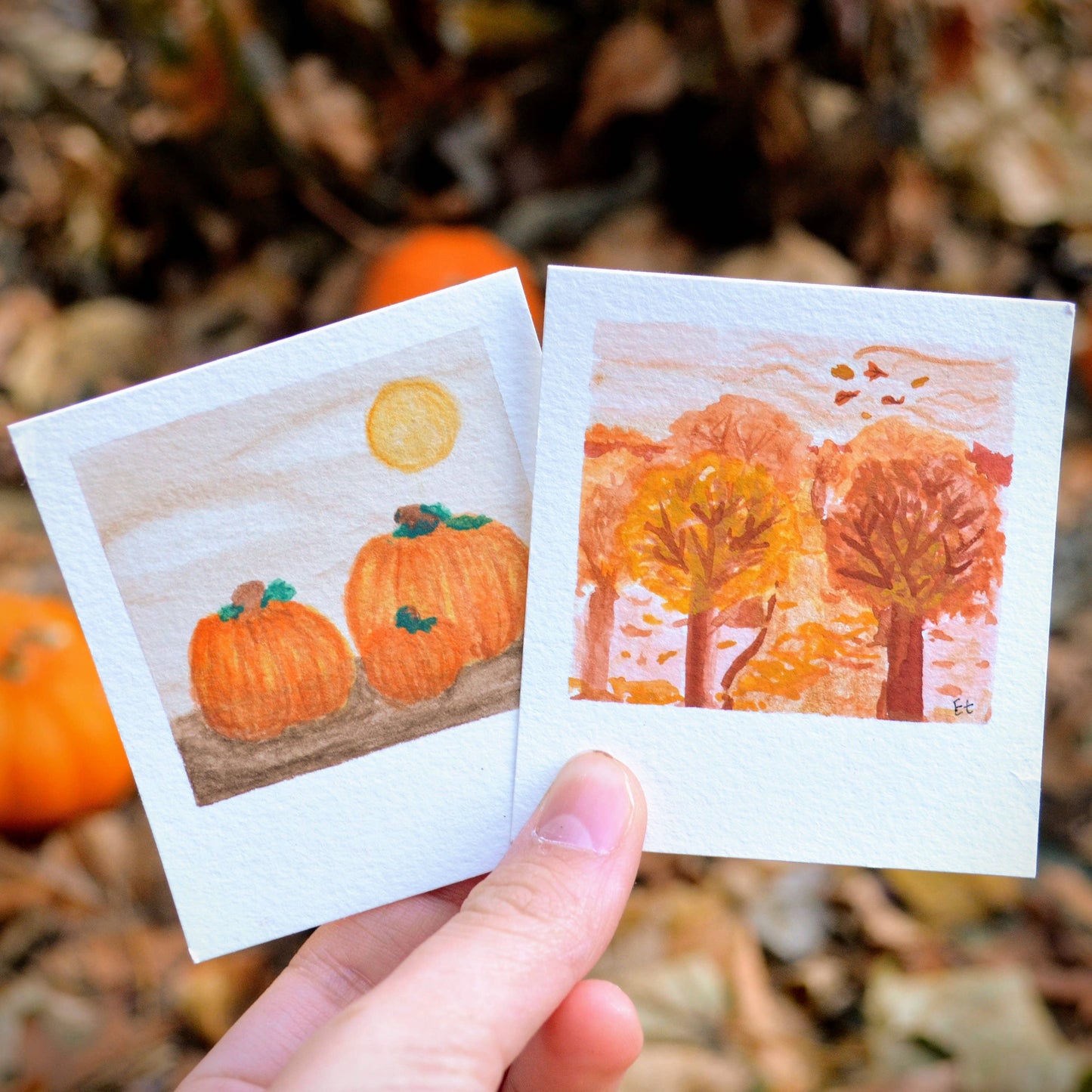 Mini Painting Kit- Pumpkin Spice - SEASONAL