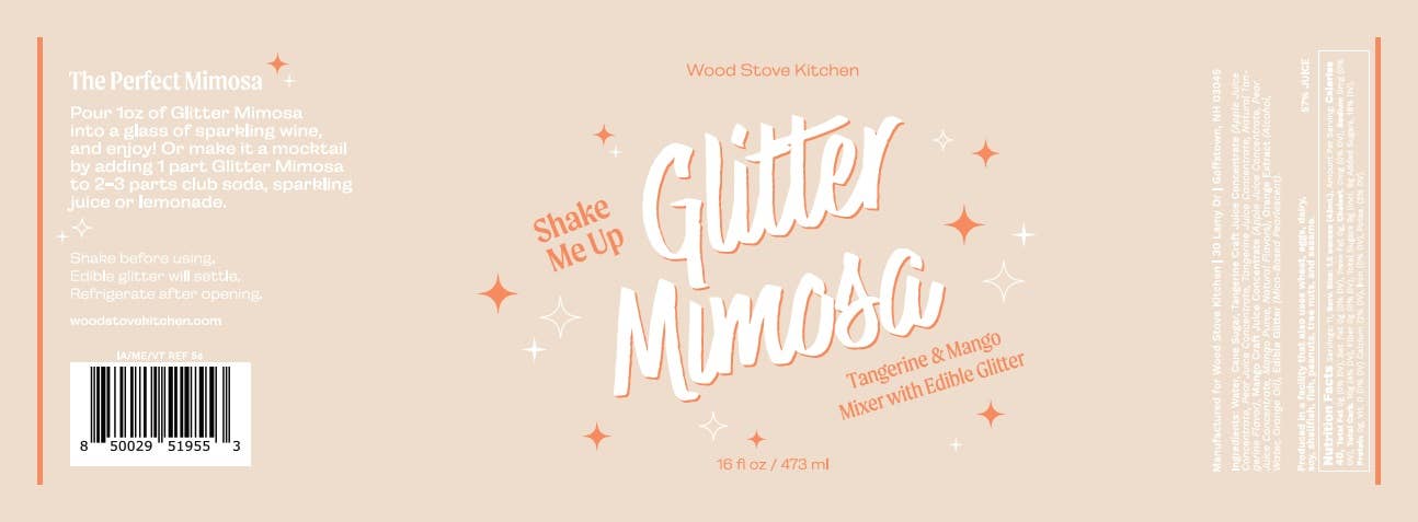 Glitter Mimosa Mixer