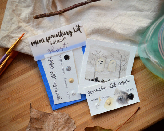 Mini Painting Kit- Ghosts - SEASONAL