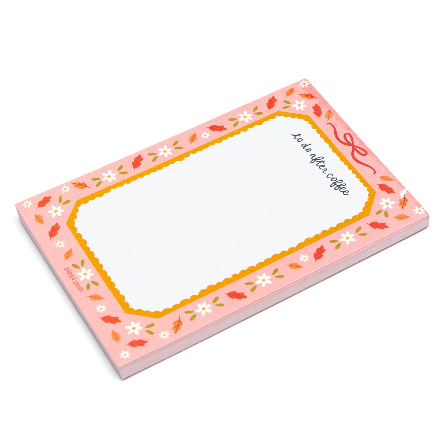 To Do; After Coffee 4x6 Notepad