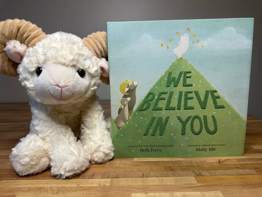 We Believe in You + Ram Plush - Hardcover Picture Book