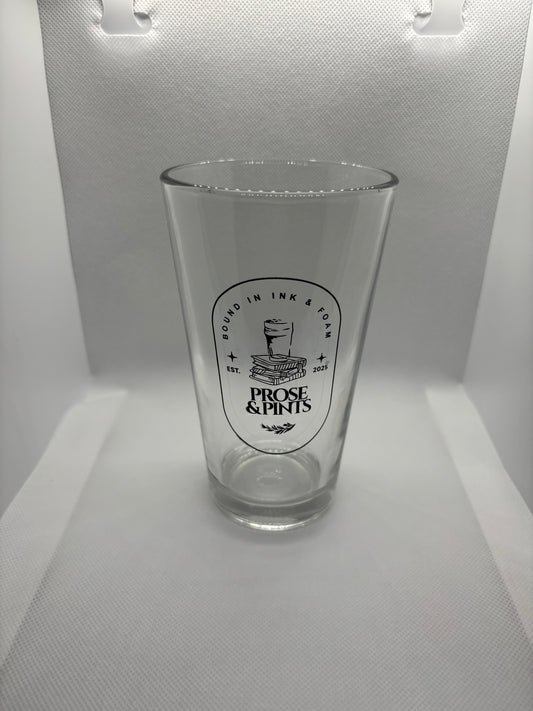 Logo Branded Pint Glass