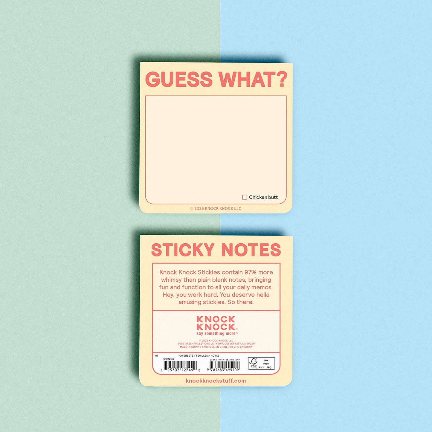 Guess What? Sticky Note