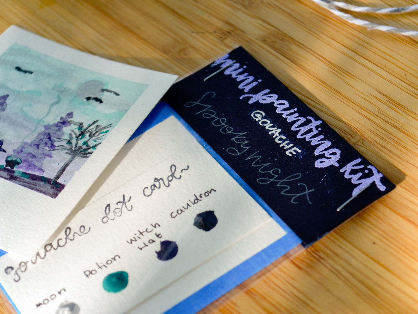 Mini Painting Kit- Spooky Night - SEASONAL