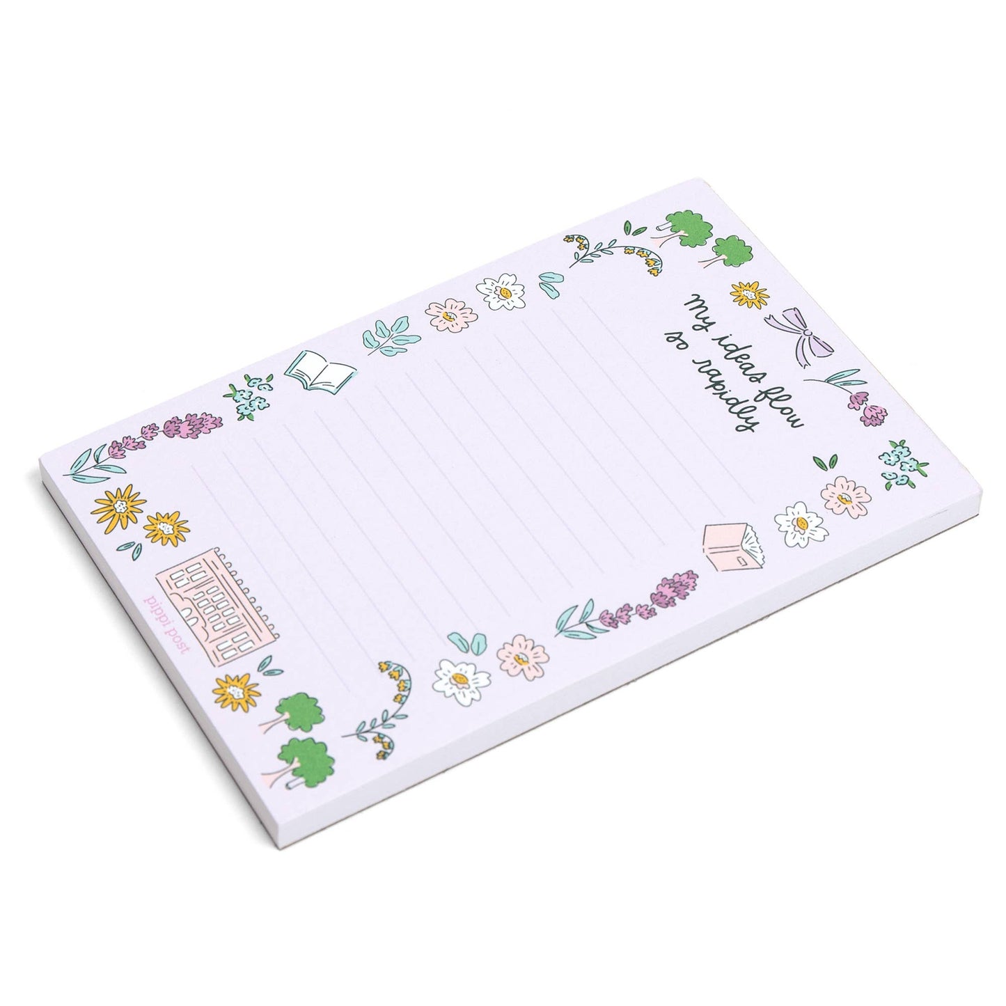 Ideas Flow Rapidly Pride & Prejudice 4x6 Notepad