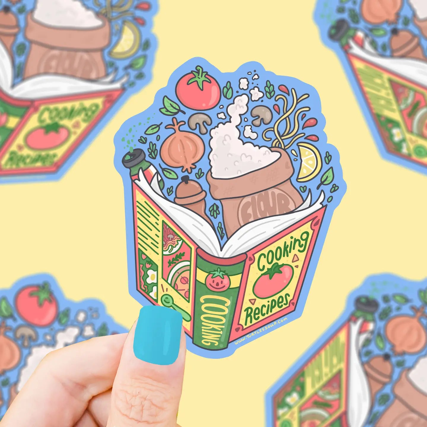 Turtle's Soup Brand Premium Vinyl Stickers