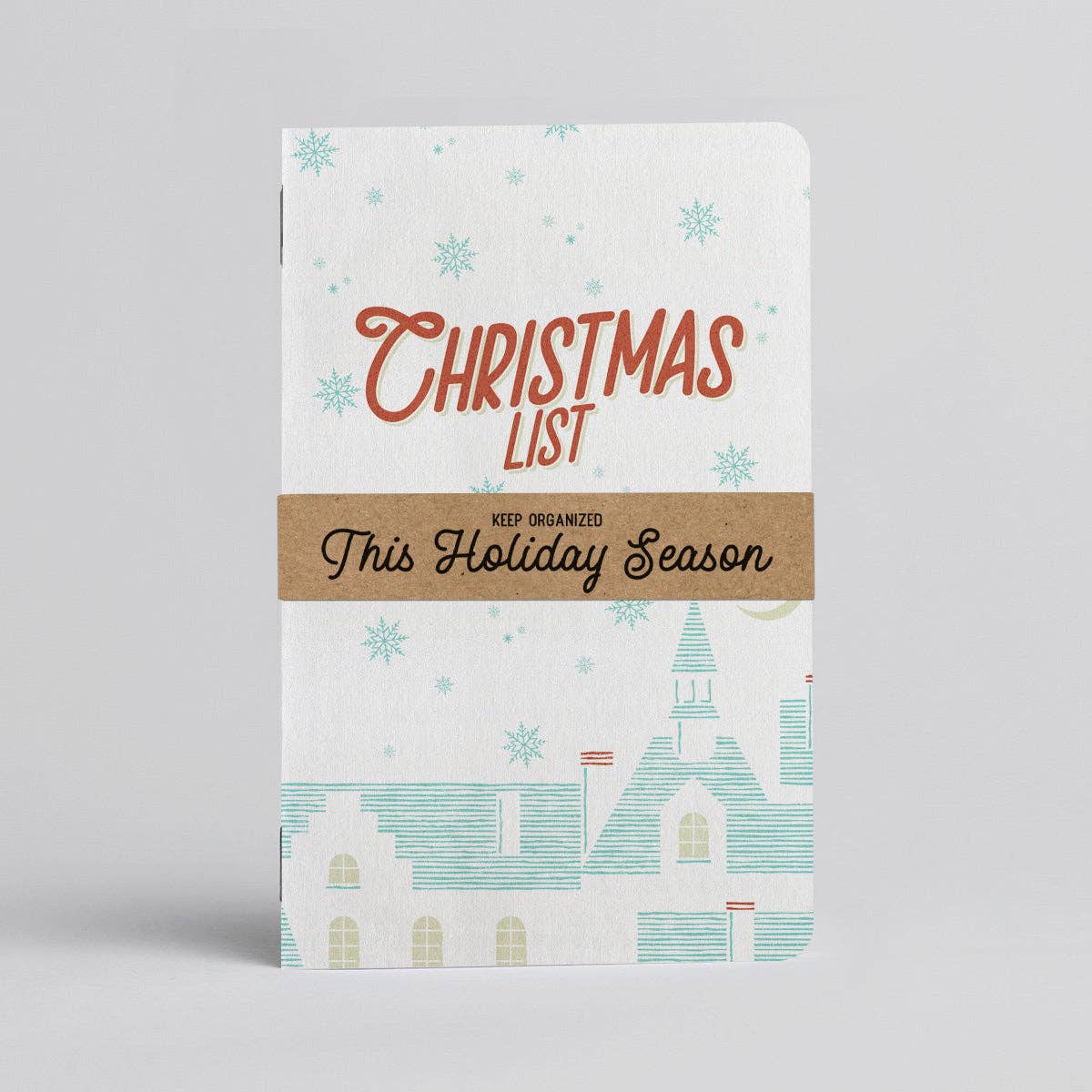 Christmas List Log Book - One 24-page pocket sized logbook