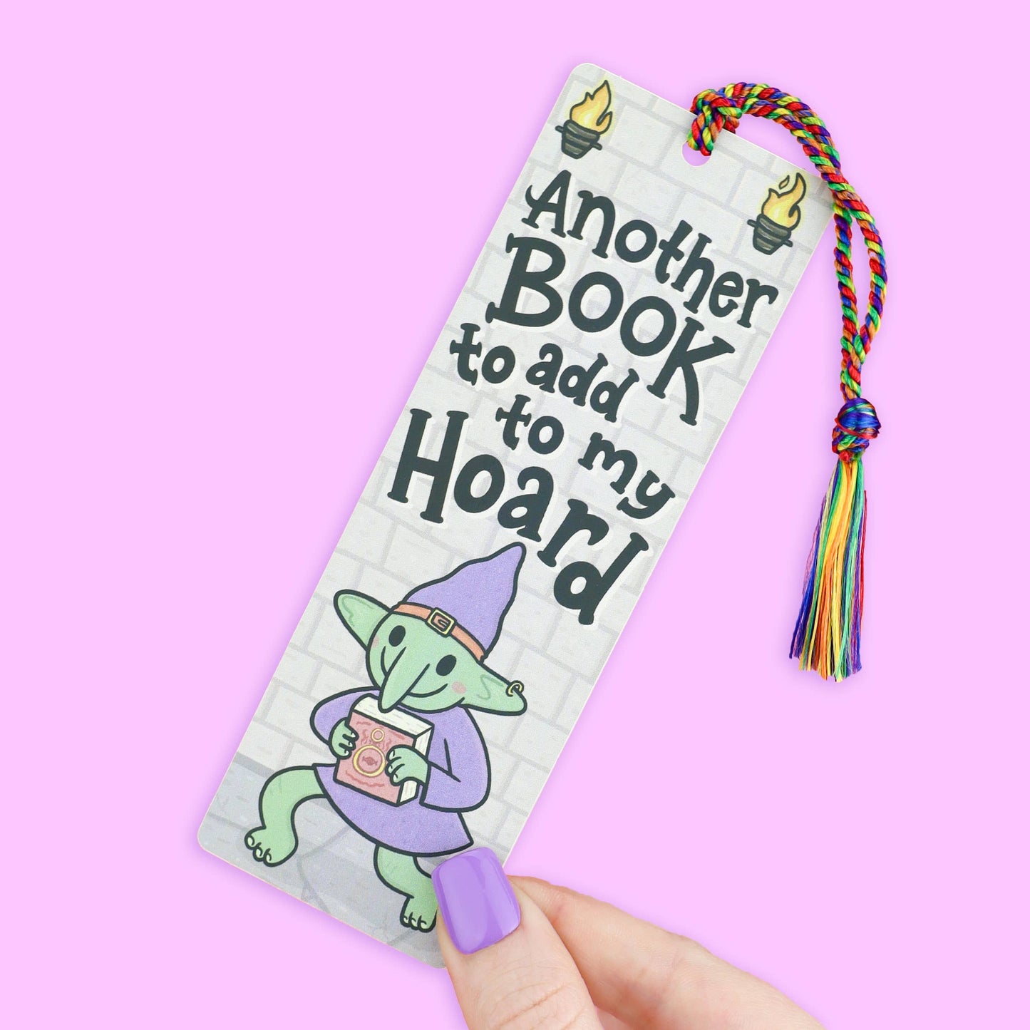 Turtle's Soup Brand Tassel Bookmark