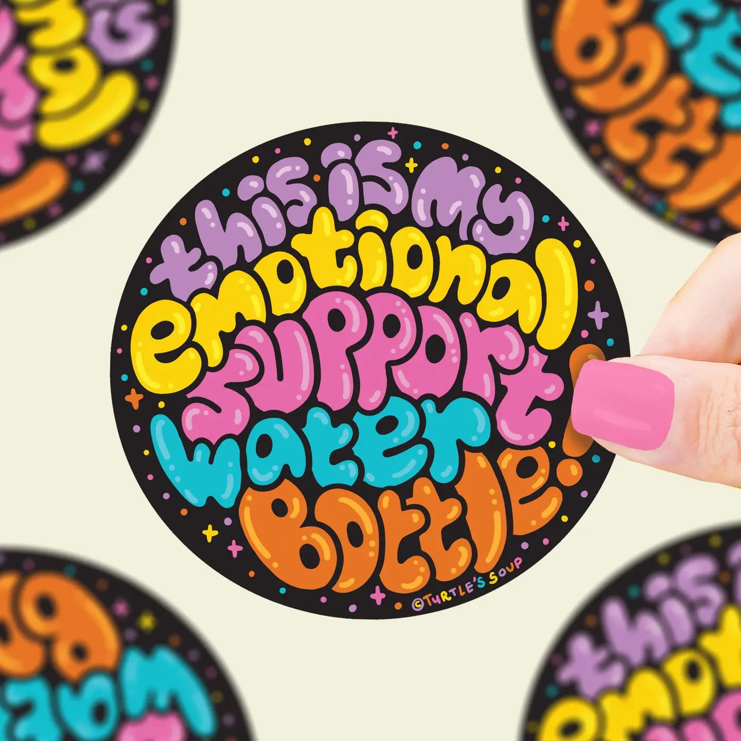 Turtle's Soup Brand Premium Vinyl Stickers