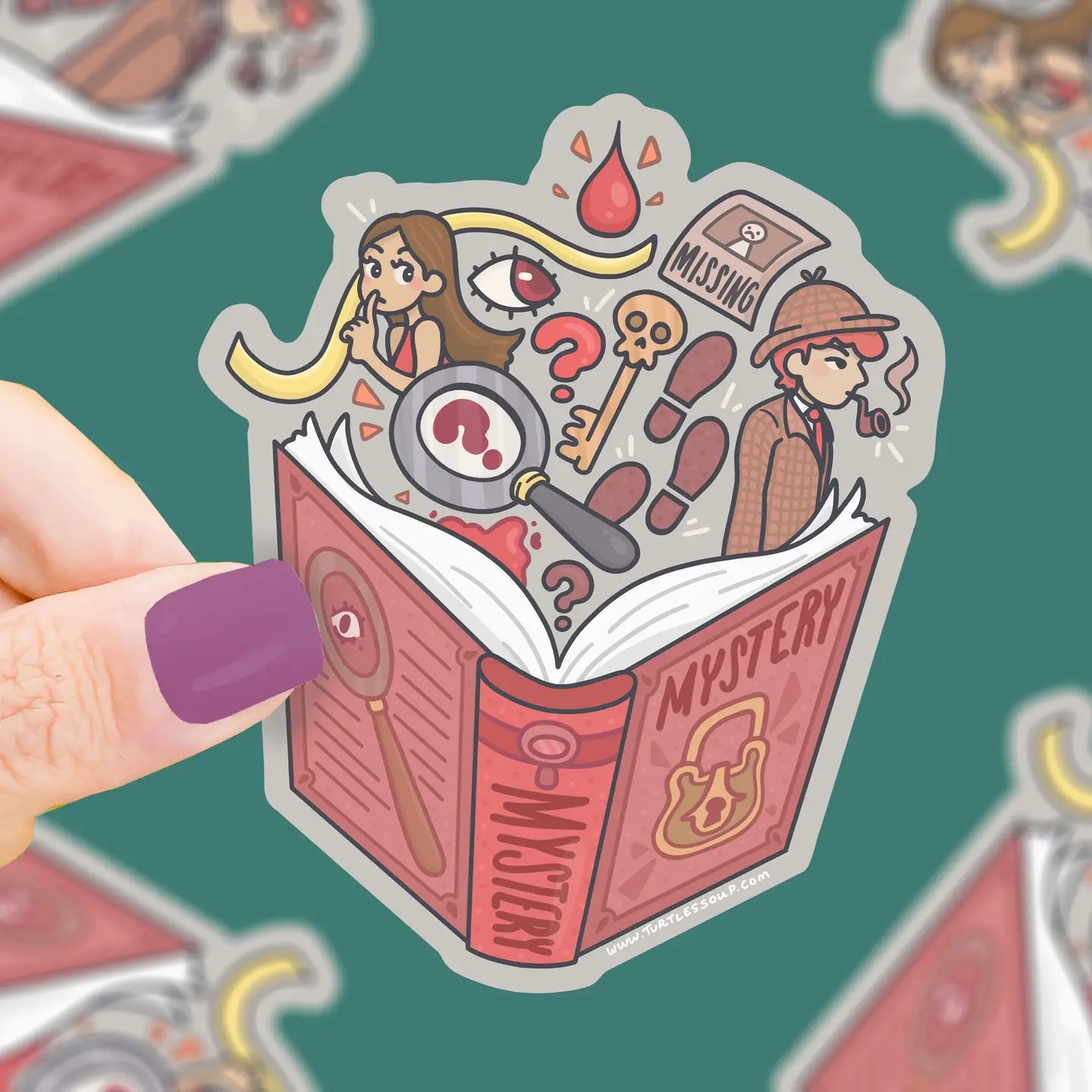 Turtle's Soup Brand Premium Vinyl Stickers