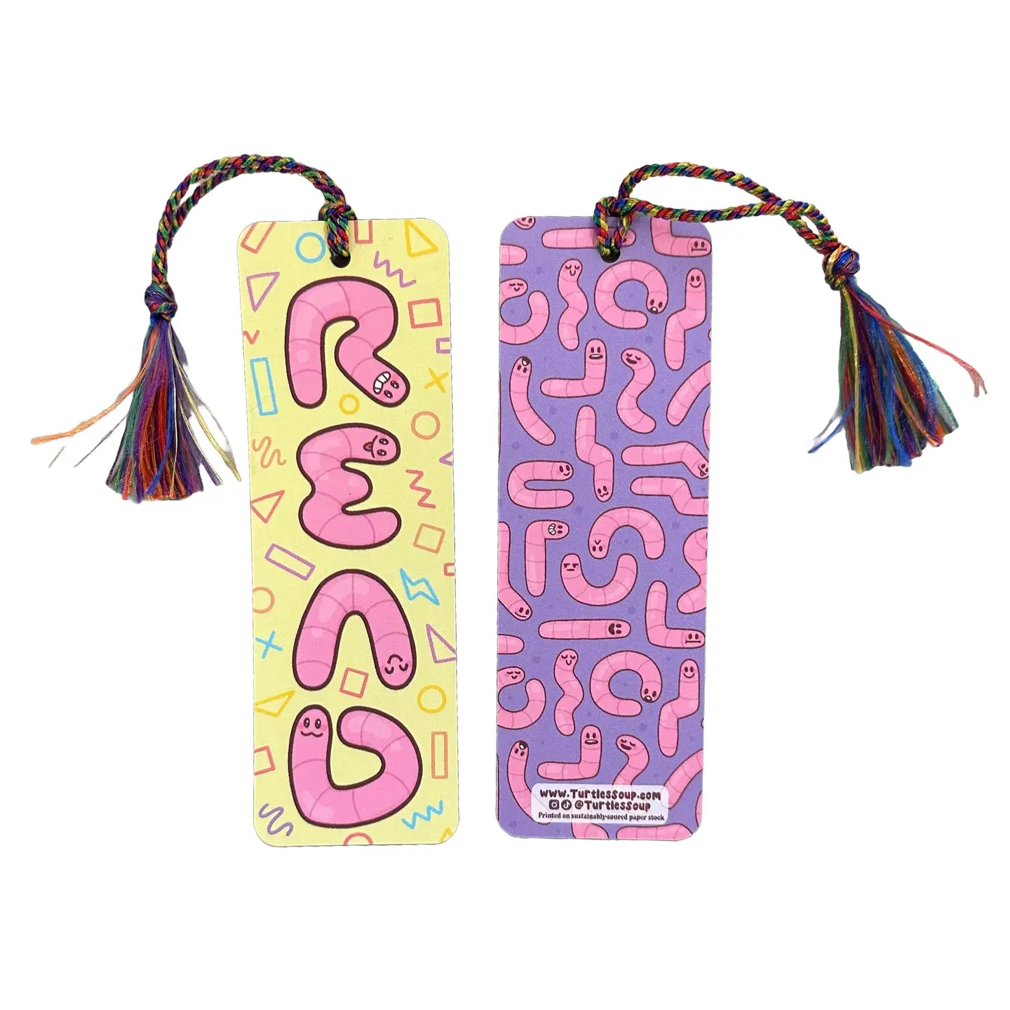 Turtle's Soup Brand Tassel Bookmark