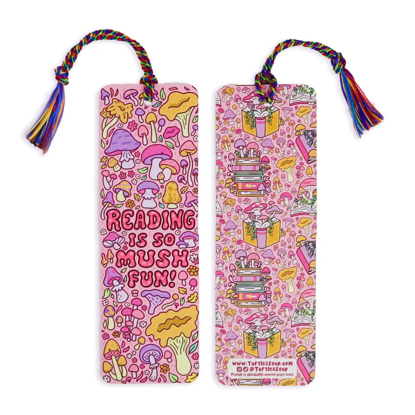 Turtle's Soup Brand Tassel Bookmark