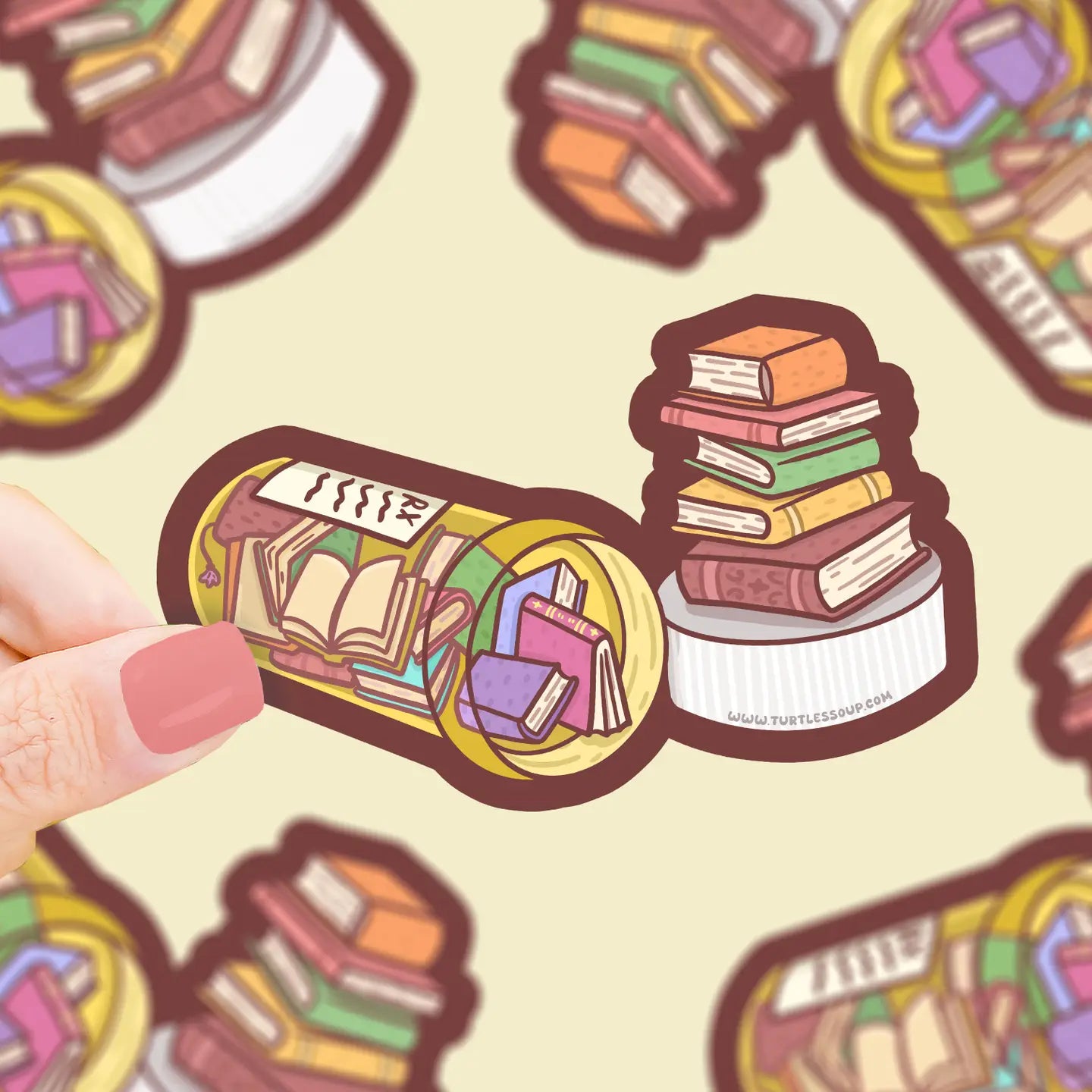 Turtle's Soup Brand Premium Vinyl Stickers